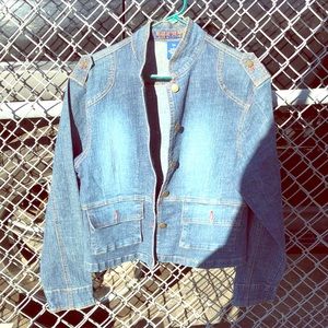 Magic Jeans Large Jean Jacket